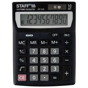 Калькулятор наст. 10-р. STAFF STF-1210, ар...